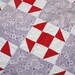 Antique quilt 19th century lovely fabrics