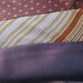 All old Ties vintage quilt top for crafts 50s 60s