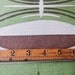 Mid century modern fabric 1950s hand printed