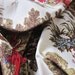 Vintage drapes FOLKLORIC print make believe village pair or fabric