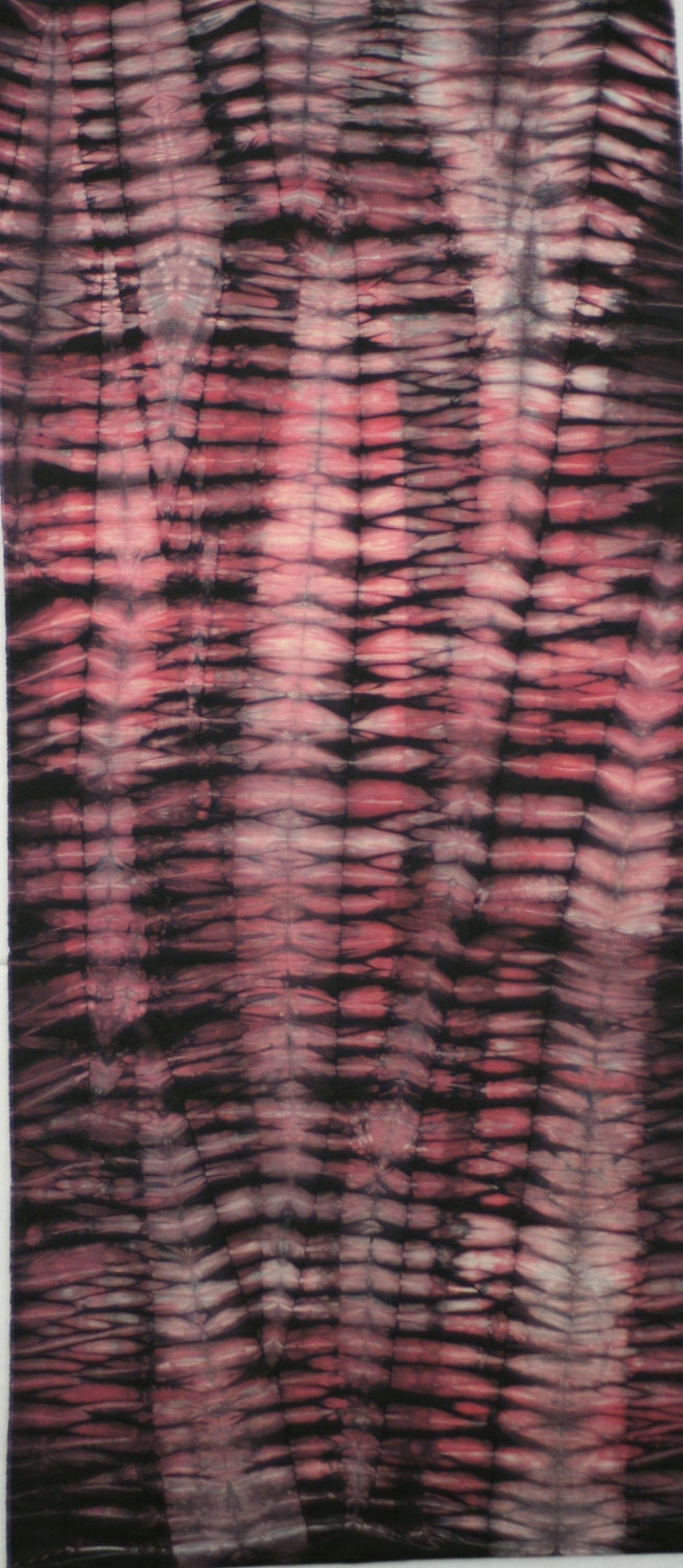 Hand Dyed Shibori Fabric - Towada - One Half Yard