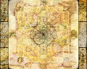 Silk Cloth - Book of Kells