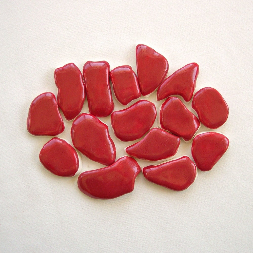 Ceramic Mosaic Tiles supplies Pebble Stones Mosaics, Bonsai, Terrarium Mossy Spring Greens