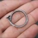 Nail Ring - Hand-Forged Sterling Silver Industrial Ring