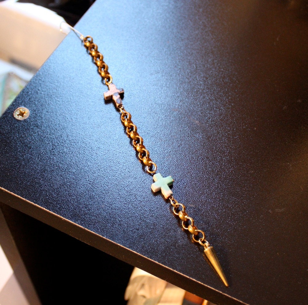 Duality Cross Duster Earring