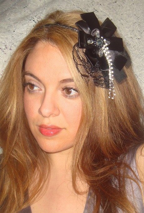 Starry Night Headband, Rhinestone Headband, Hair Accessories, Accessories, Weddings, Girls Night Out, Evening Wear