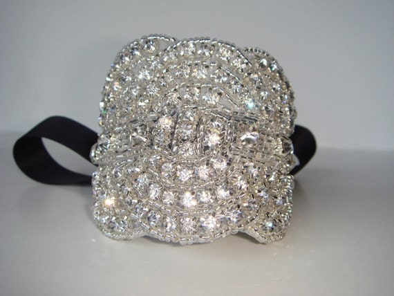 Hollywood Cuff, Rhinestone cuff, bridal cuff, wedding, rhinestone bracelet, accessories, jewelry, Bridal, Bridesmaid, Bridal  Bracelet
