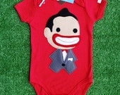 Kawaii Pee Wee Herman-ish Infant Bodysuit
