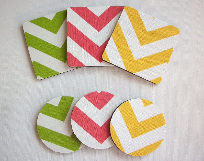 Matching COASTER for Mouse Pads  - Pick your own pattern