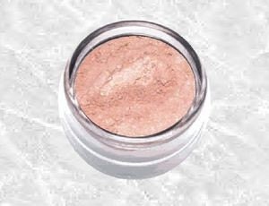 Mineral Eyeshadow rose CLEAR LUMINOUS mauve pink beige eye shadow liner eyeliner sample cheek face Makeup Cosmetics sifter TiaraLx Minerals