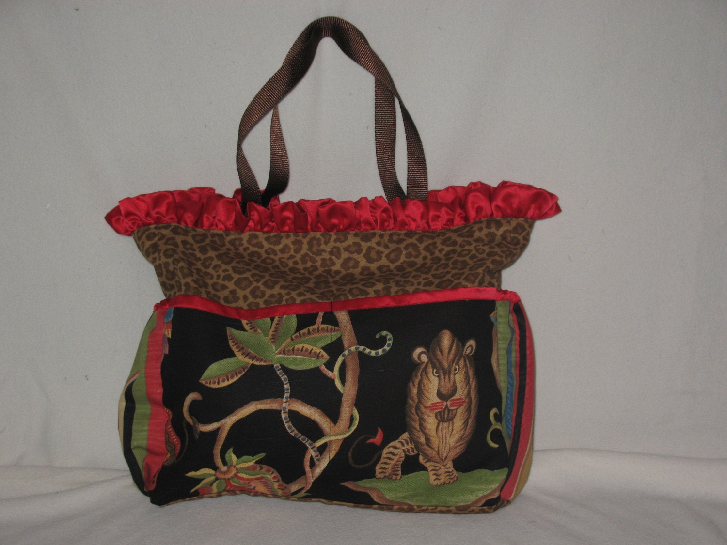 BIG BIG SALE  King of the Jungle Diaper Bag