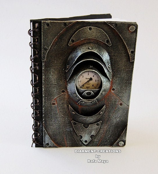 Notebook Steampunk Metal fantasy 1