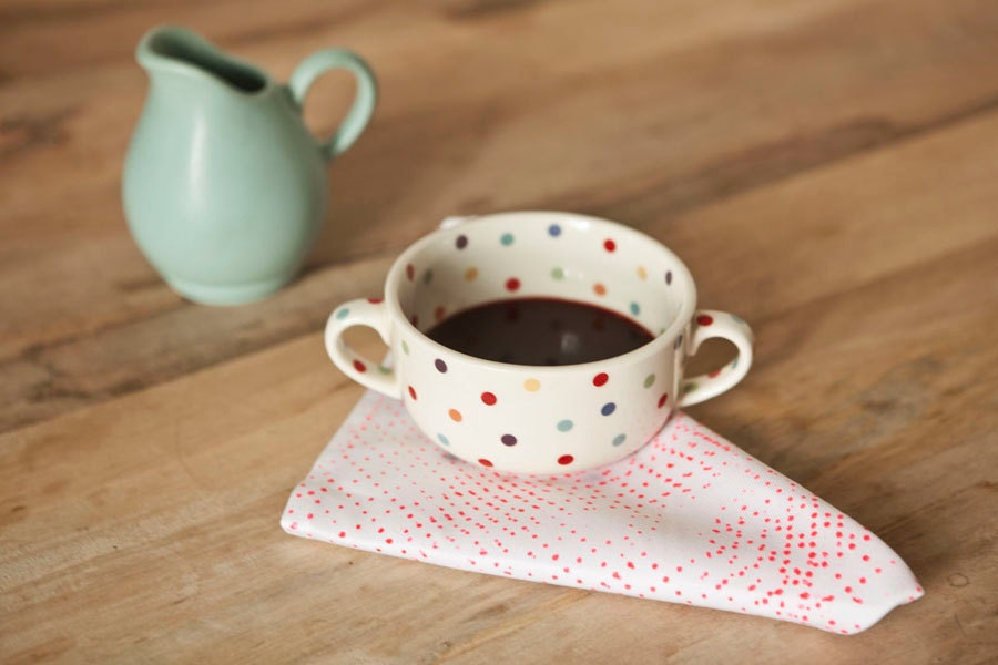 Graphic tea towel