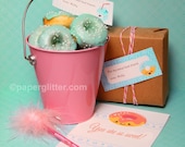 Donut Stationery Text with Editable Text Feature-You type in the text to personalize 0055