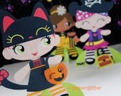 Paper Dolls Printables Halloween Kawaii Set PDF 0037