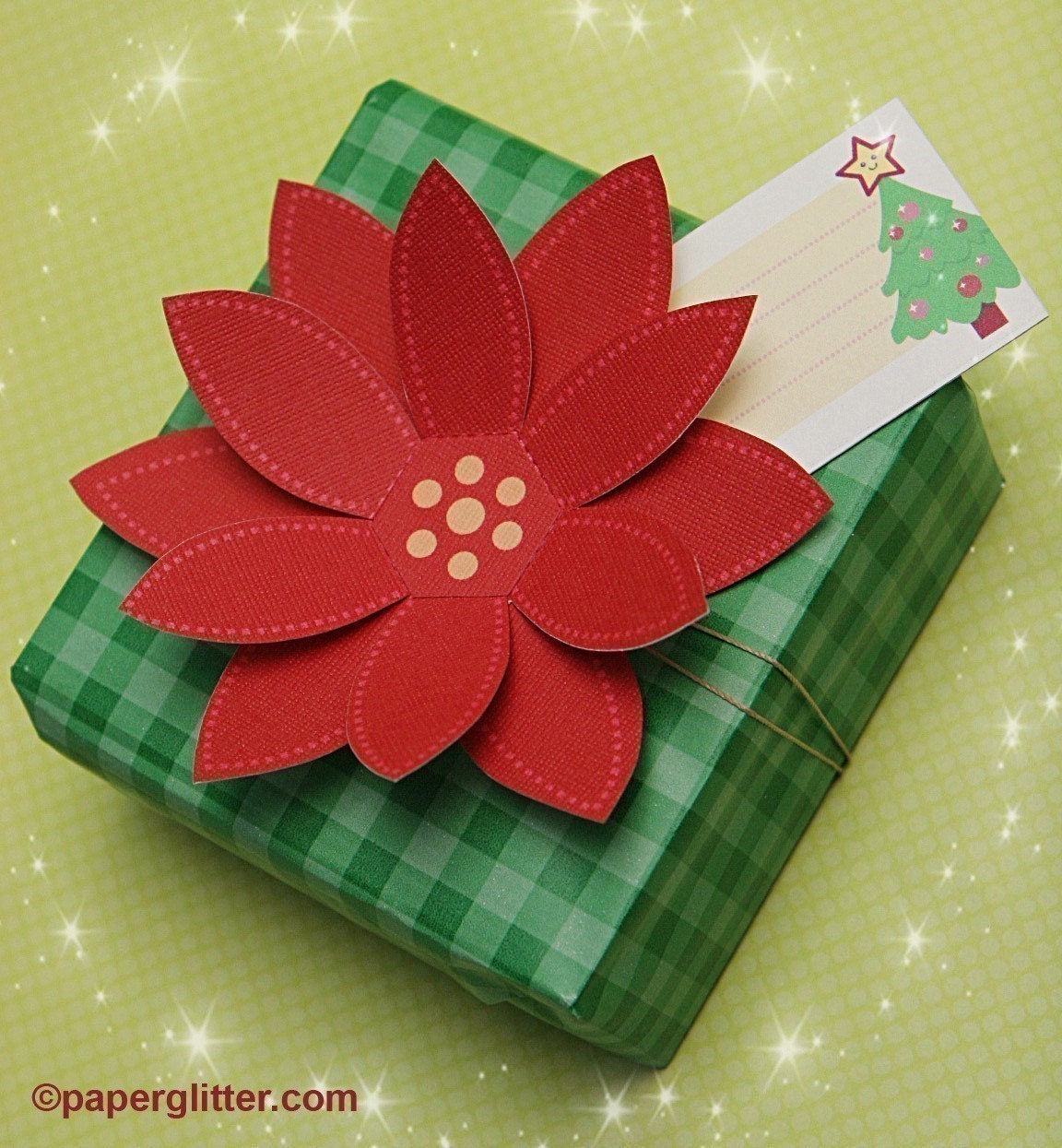 0083 Christmas Gift Tags and Gift Wrapping Kit- PDF Printable