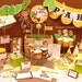 Monkey Jungle and Bananas Party Kit in yellow - CHANGEABLE TEXT PRINTABLE pdf Complete Set 0109