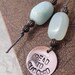 Bookmark - Handstamped Copper Disc