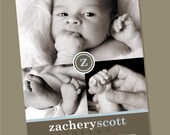 Corner - Birth Announcement