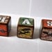Room Decor Blocks - Vintage Airplane Childrens Blocks - Set of 5 Childrens Blocks - By You're It Kids