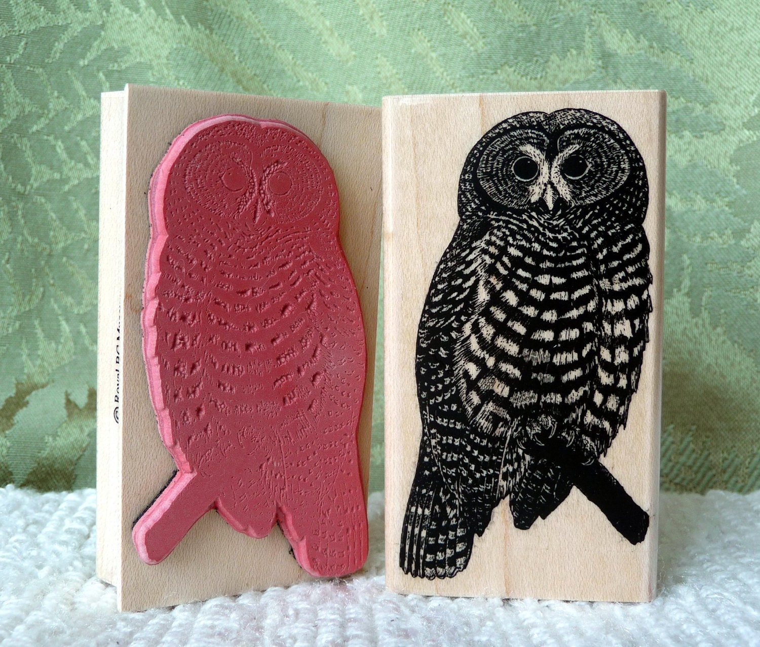 Owl Rubber Stamp 64