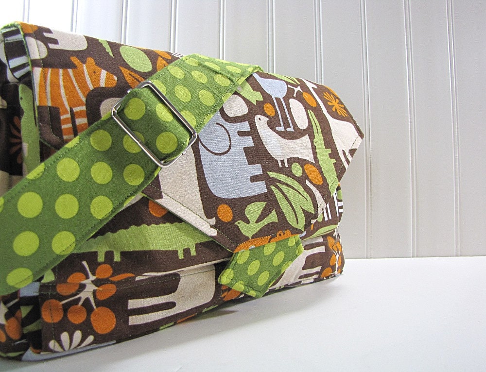 WipeME 'N DipeME Stroller Bag Without Changing Pad - Custom All-in-One Diaper Bag - You Choose Fabric