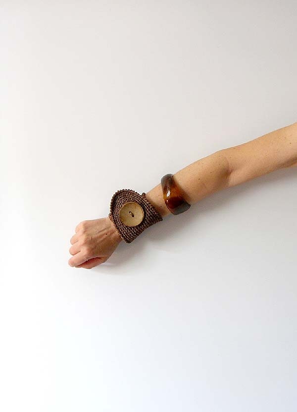 Chocolate Wrist Cuff