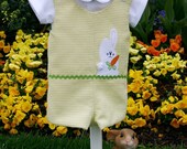 Romper Jon Jon Pattern, Boy Overall Pattern, John John Pattern, Sew Handsome PDF Reversible Romper Pattern, Baby Boy Easter Outfit