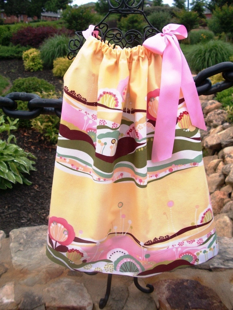Sew Easy Pillowcase Dress Pattern - Size 6 mos baby -14 child - PDF Sewing Pattern - INSTANT DOWNLOAD