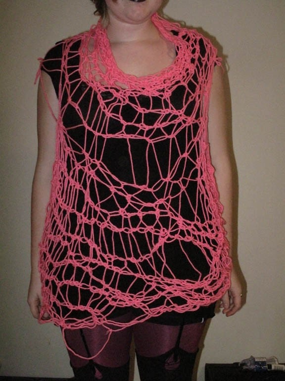 web crocheted loose (shirts) ANY COLOR YOU WANT