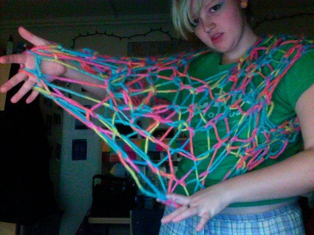 web crocheted loose (shirts) ANY COLOR YOU WANT