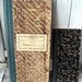 Vintage ledger book, calligraphy inside, fabulous patina