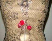 A Single Crystal                       ( Quartz Crystal Pendant and Bead Necklace)