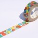 Japanese MT Washi Masking Tape - Spot Yellow Confetti