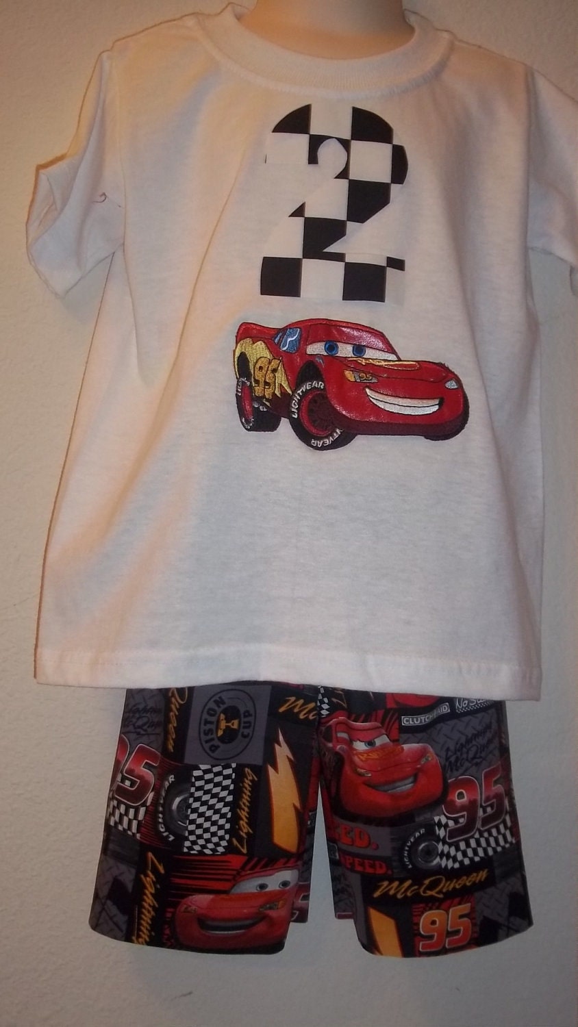 Cars Boys Short Set