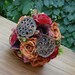 Bridal Bouquet - Autumn Fall Rose and Calla Wedding Bouquet