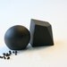 Salt and Pepper Shakers (Black and Black)
