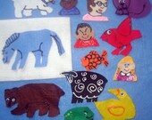 Brown Bear, Brown Bear What Do You See Flannel Felt Board Story Set