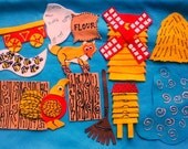 ROSIE'S WALK Felt Board Flannel Board Set with FREEBIES