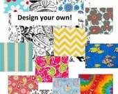 Grad Gift Magnetic Board - Design Your Own Magnetic Memory Board - Choose Your Spring Decorating Fabric - 11 x 16 - Wall Hanging