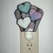 Stained Glass Hearts Nightlight