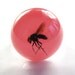 Pink Cotton Candy Fly - Resin ring - Size M