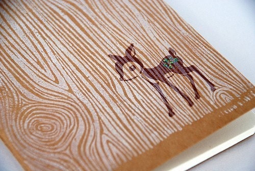 Glitter Spotted Fawn - Moleskine Pocket Journal
