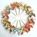 Lotus Sequined Pinwheels - Cupcake Toppers/Party Picks