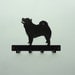 Chow Metal Art Dog Leash or Key Rack - Free USA Shipping