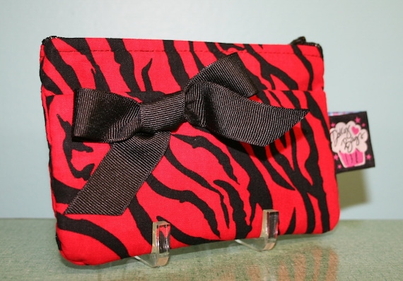 Dolly Bags - Red Zebra Coin Purse