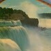 Niagara Falls Maid of the Mist Vintage Souvenir Wooden Bark Plaque reserved Deb Brown