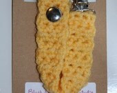 READY TO SHIP - Yellow Pacifier Clip