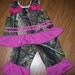 Custom BOUTIQUE Daddy's Girl Camo camouflage Dress bloomers or Pants