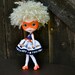 It's a bird, it's a plane... no it's Super Blythe - Dress for Blythe Kenner Neo Blythe Pullip or similar size doll